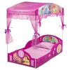 image:imageDelta Children  Disney Princess Plastic Sleep and Play Toddler Bed with Canopy Pink