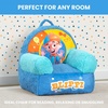 image:imageDelta Children  Gabbys Dollhouse Cozee Buddy Kids Chair BlueBlippi