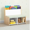 image:imageDelta Children  GapKids Reading Nook with Padded Bench  Greenguard Gold Certified Blush PinkPastel
