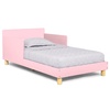 image:imageDelta Children  GapKids Wood Toddler Bed with Reversible Headboard  Greenguard Gold Certified NaturalWhiteBlush Pink