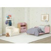 image:imageDelta Children  GapKids Wood Toddler Bed with Reversible Headboard  Greenguard Gold Certified NaturalWhiteBlush Pink