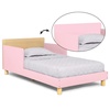image:imageDelta Children  GapKids Wood Toddler Bed with Reversible Headboard  Greenguard Gold Certified NaturalWhiteBlush Pink
