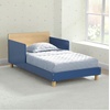 image:imageDelta Children  GapKids Wood Toddler Bed with Reversible Headboard  Greenguard Gold Certified NaturalWhiteIndigo Blue