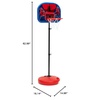 image:imageDelta Children  Marvel SpiderMan Basketball Hoop Set for Kids RedMarvel SpiderMan