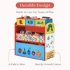 image:imageDelta Children  World of Eric Carle The Very Hungry Caterpillar Design amp Store 6 Bin Toy Storage Organizer  Greenguard Gold Certified RedBlue