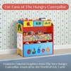 image:imageDelta Children  World of Eric Carle The Very Hungry Caterpillar Design amp Store 6 Bin Toy Storage Organizer  Greenguard Gold Certified RedBlue