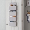 image:imageDelta Children  babyGap 2Pack Over the Door Storage Organizer with 4 Pockets GreyGrey