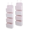 image:imageDelta Children  babyGap 2Pack Over the Door Storage Organizer with 4 Pockets GreyPink