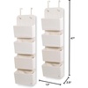 image:imageDelta Children  babyGap 2Pack Over the Door Storage Organizer with 4 Pockets GreyTan