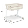 image:imageDelta Children  babyGap Whisper Bedside Bassinet OatmealOatmeal