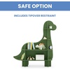 image:imageDelta Children Bear Bookcase  Greenguard Gold Certified Crafted WalnutDinosaur