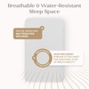 image:imageDelta Children Bondi Beechwood By The Bed Bassinet with PureAir Breathable Mesh Sheet and FSCCertified Wood TanBassinet