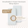 image:imageDelta Children Bondi Beechwood By The Bed Bassinet with PureAir Breathable Mesh Sheet and FSCCertified Wood TanTwin Bassinet