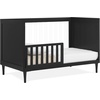 image:imageDelta Children Bowie 4in1 Convertible Acrylic Crib  Greenguard Gold Certified Black EbonyCrib