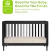 image:imageDelta Children Bowie 4in1 Convertible Acrylic Crib  Greenguard Gold Certified Black EbonyCrib