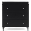 image:imageDelta Children Bowie 4in1 Convertible Acrylic Crib  Greenguard Gold Certified Black EbonyDresser