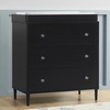 image:imageDelta Children Bowie 4in1 Convertible Acrylic Crib  Greenguard Gold Certified Black EbonyDresser
