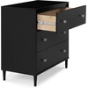 image:imageDelta Children Bowie 4in1 Convertible Acrylic Crib  Greenguard Gold Certified Black EbonyDresser