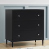 image:imageDelta Children Bowie 4in1 Convertible Acrylic Crib  Greenguard Gold Certified Black EbonyDresser