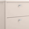 image:imageDelta Children Brooks 6 Drawer Dresser with Interlocking Drawers Includes 3 Sets of Knobs  Choose from Natural Brushed Nickel amp Melted Bronze Bianca WhiteSoft Beige
