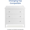 image:imageDelta Children Campbell 3 Drawer Dresser Midnight GreyBianca White