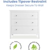 image:imageDelta Children Campbell 3 Drawer Dresser Midnight GreyBianca White