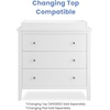 image:imageDelta Children Campbell 3 Drawer Dresser Midnight GreyBianca White