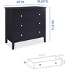 image:imageDelta Children Campbell 3 Drawer Dresser Midnight GreyMidnight Grey