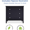 image:imageDelta Children Campbell 3 Drawer Dresser Midnight GreyMidnight Grey
