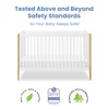 image:imageDelta Children Casey 4in1 Convertible Crib  Greenguard Gold Certified Bianca WhiteNaturalBianca WhiteNatural