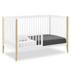 image:imageDelta Children Casey 4in1 Convertible Crib  Greenguard Gold Certified Bianca WhiteNaturalBianca WhiteNatural