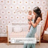 image:imageDelta Children Casey 4in1 Convertible Crib  Greenguard Gold Certified Bianca WhiteNaturalBianca WhiteNatural