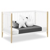 image:imageDelta Children Casey 4in1 Convertible Crib  Greenguard Gold Certified Bianca WhiteNaturalBianca WhiteNatural