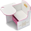 image:imageDelta Children Chair Desk with Storage Bin Disney PrincessPrincess Crown