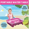 image:imageDelta Children CoComelon Water Activity Table  Collapsible amp Portable  Ideal for Travel  Outdoor Kids Water Sensory Table BlueMinnie Mouse