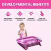 image:imageDelta Children CoComelon Water Activity Table  Collapsible amp Portable  Ideal for Travel  Outdoor Kids Water Sensory Table BlueMinnie Mouse