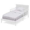 image:imageDelta Children Collins Wood Toddler Bed Greenguard Gold Certified Bianca White