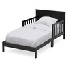 image:imageDelta Children Collins Wood Toddler Bed Greenguard Gold Certified Midnight Grey