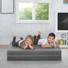 image:imageDelta Children Convertible Sofa and Play Set for Kids and Toddlers Modular Foam Couch and Flip Out Lounger with 2 Ottomans GreyGrey