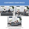 image:imageDelta Children Cozee 4Piece Sectional Sofa Set 20D x 20W x 155H Grey4Piece Sectional Sofa Set