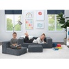 image:imageDelta Children Cozee 4Piece Sectional Sofa Set 20D x 20W x 155H Grey4Piece Sectional Sofa Set
