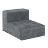 image:imageDelta Children Cozee 4Piece Sectional Sofa Set 20D x 20W x 155H Grey4Piece Sectional Sofa Set