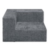 image:imageDelta Children Cozee 4Piece Sectional Sofa Set 20D x 20W x 155H Grey4Piece Sectional Sofa Set