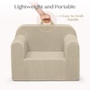 image:imageDelta Children Cozee Corduroy Foam Chair BlueCream