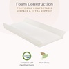 image:imageDelta Children Crib and Changer Changing Pad and Plush Cover  Works with Crib and Changers  Machine Washable Cover Waterproof White