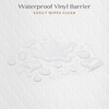 image:imageDelta Children Crib and Changer Changing Pad and Plush Cover  Works with Crib and Changers  Machine Washable Cover Waterproof White