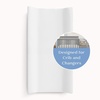 image:imageDelta Children Crib and Changer Changing Pad and Plush Cover  Works with Crib and Changers  Machine Washable Cover Waterproof White