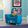 image:imageDelta Children DC Super Hero Girls High Back Upholstered Chair MySize DoubleSided Storage Easel 175 lb