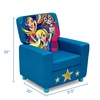 image:imageDelta Children DC Super Hero Girls High Back Upholstered Chair MySize DoubleSided Storage Easel 175 lb