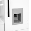 image:imageDelta Children Deluxe Modern Kitchen  Toy Kitchen Playset with Realistic Knobs that TurnClick Oven Sink and FridgeFreezer with Ice Maker White